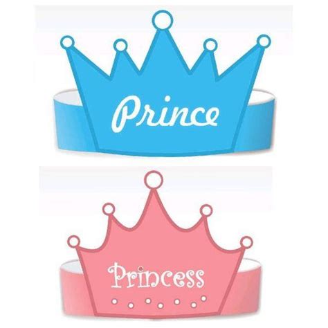 Princess Birthday Hat Template