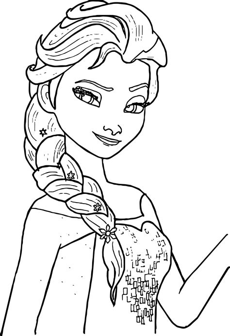 Princess Elsa Coloring