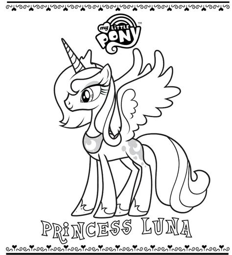 Princess Luna Printable Picture