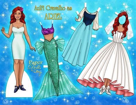 Princess Outfits for Paper Dolls