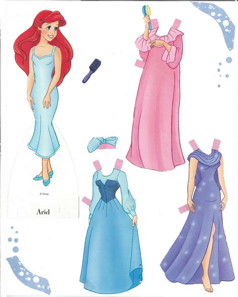 Princess Paper Doll Template