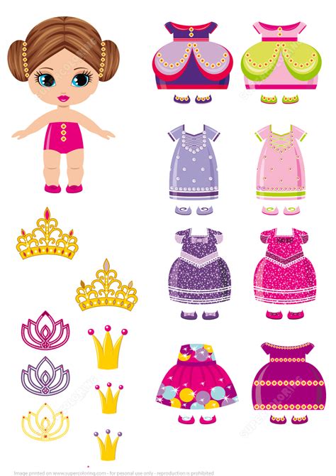 Princess Paper Doll