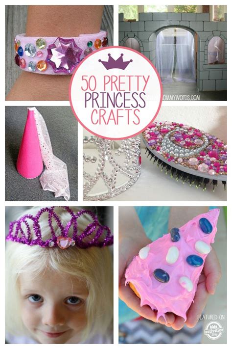 Princess Party Craft Templates