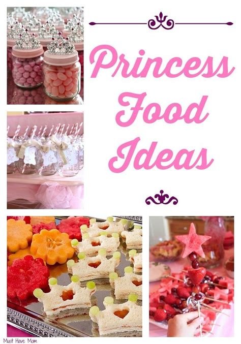 Princess Party Food Templates