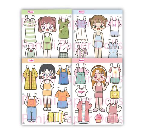 How to Print and Assemble Your Paper Dolls