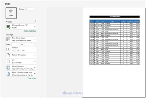 Benefits of printing long columns side by side