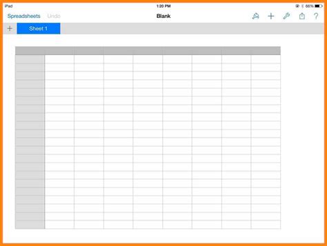 Using a print template to print spreadsheet on one page