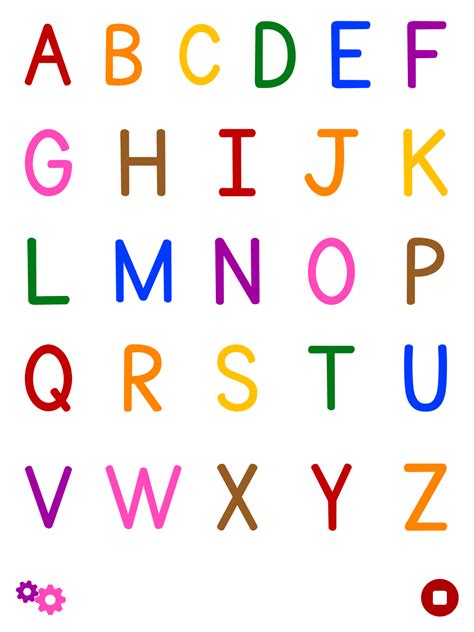 Large Alphabet Letters for Teachers