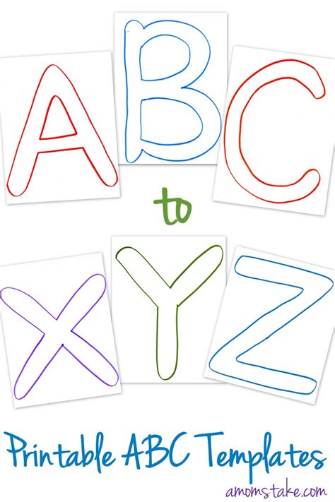 Printable Alphabet Templates Gallery 4