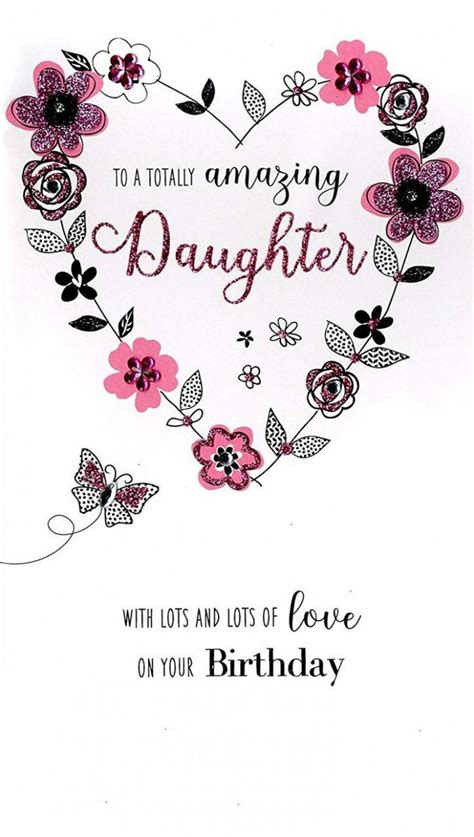 Printable birthday card ideas for daughters