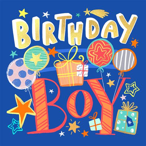 Printable Birthday Cards for Boys Free