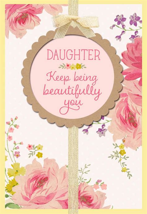 Printable Birthday Cards for Daughter Designs