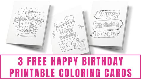 Printable Birthday Images Free