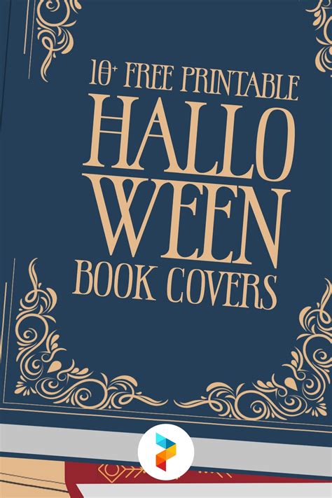 Printable Book Covers for Halloween