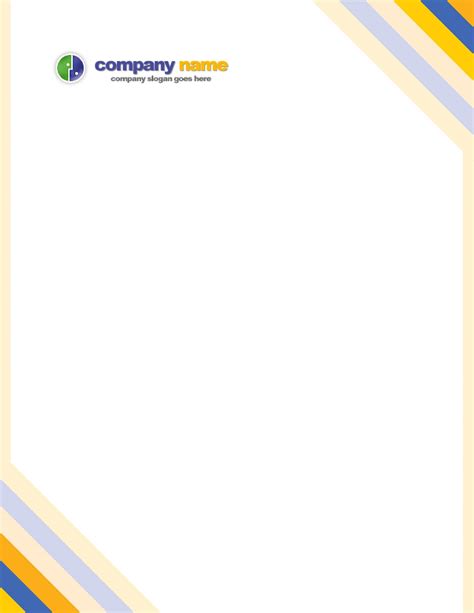 Printable Business Letterhead Templates