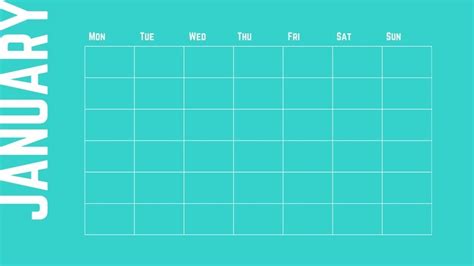 Printable calendar template canva 9