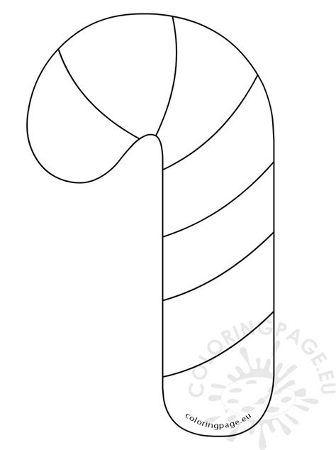 Printable Candy Cane Templates