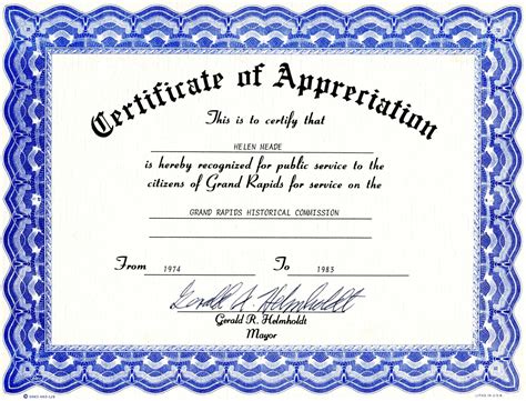 Benefits of using printable certificates