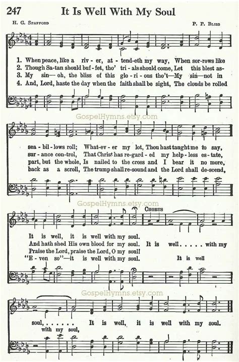 Printable Church Hymns PDF Image 8