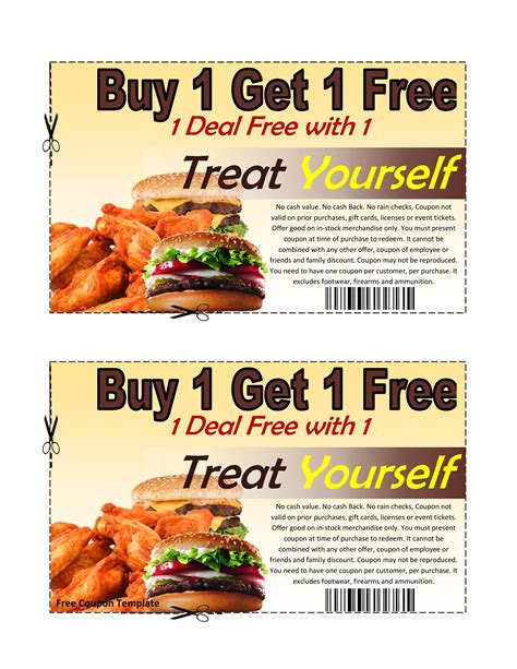 Printable Food Coupons