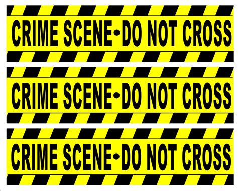 Printable Crime Scene Tape Ideas 2