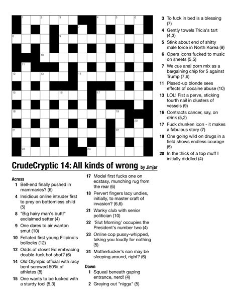 A person enjoying a printable cryptic crossword puzzle at home