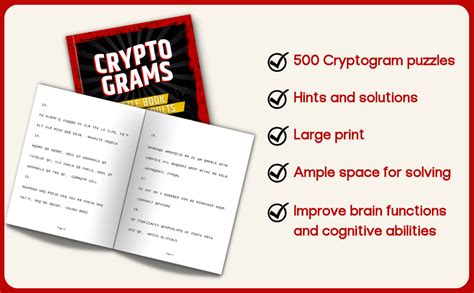 Benefits of solving printable cryptogram puzzles