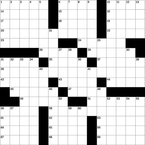 Printable Daily Crossword Puzzle