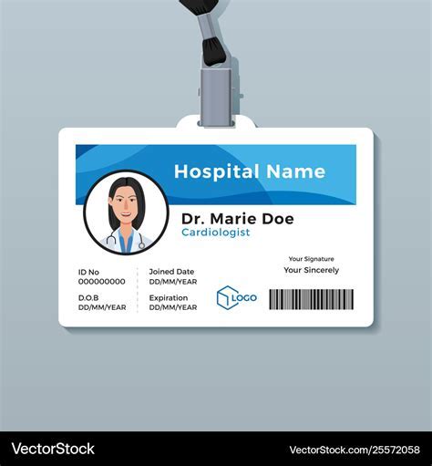 Printable Doctor Badge Template