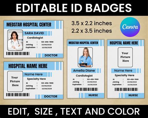 Printable Doctor Badge Template