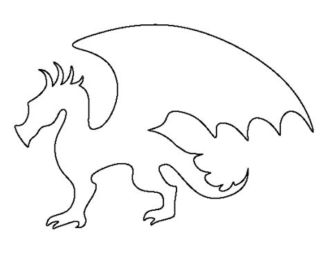 Printable Chinese Dragon Puppet Template