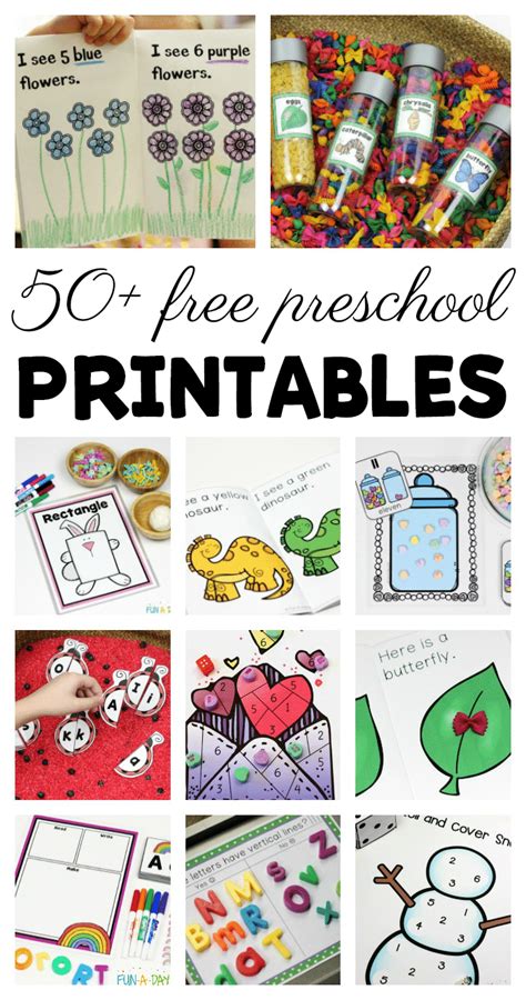 Printable educational resources