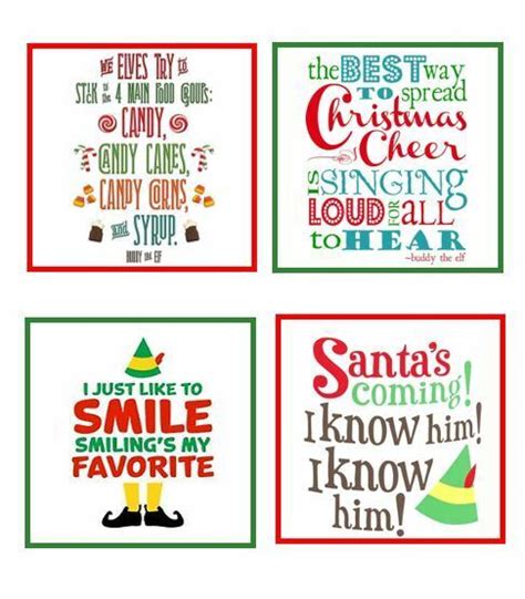 Printable Elf Quotes Image