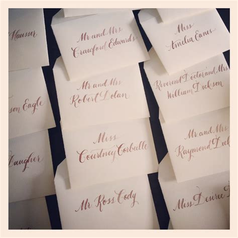 Printable Escort Cards