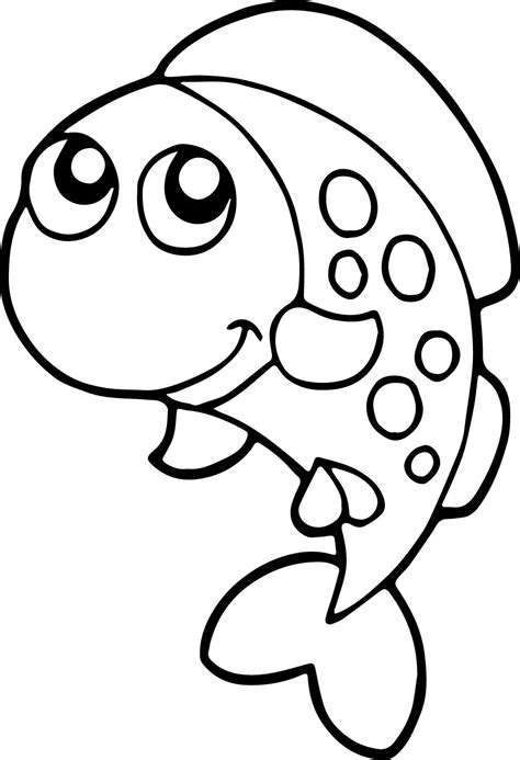 Printable Fish Coloring Pages For Kids