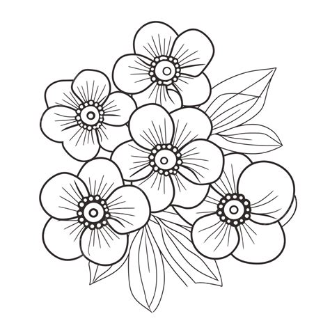 Printable flowers 4