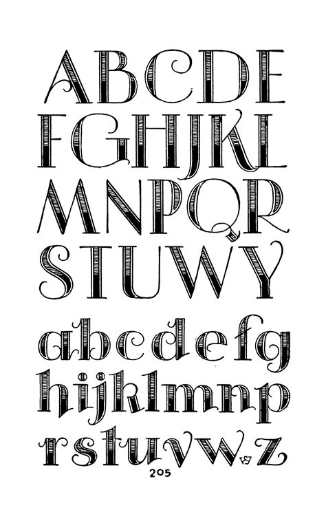 Printable Fonts Tutorial