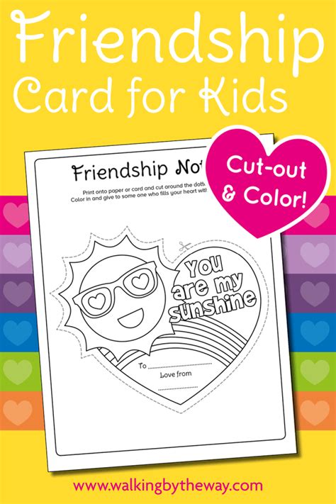 Printable Friendship Card Templates