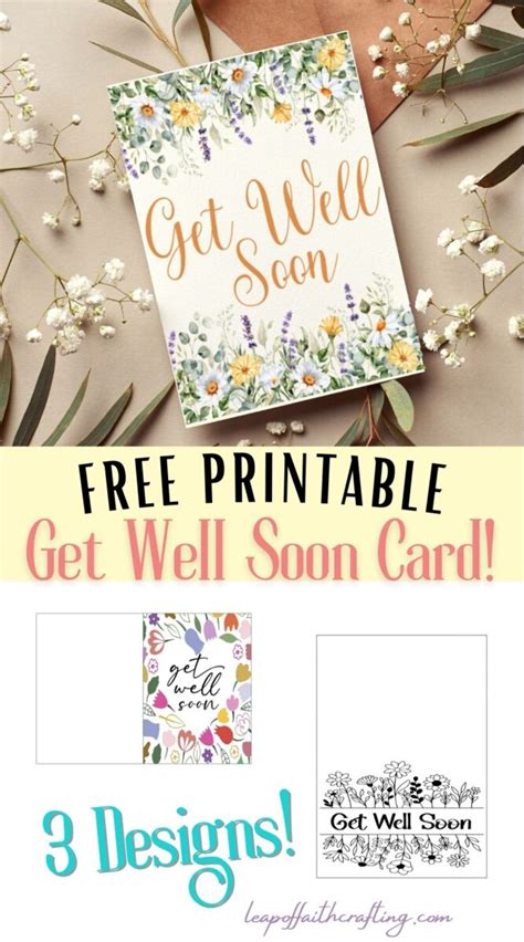 Printable Get Well Cards