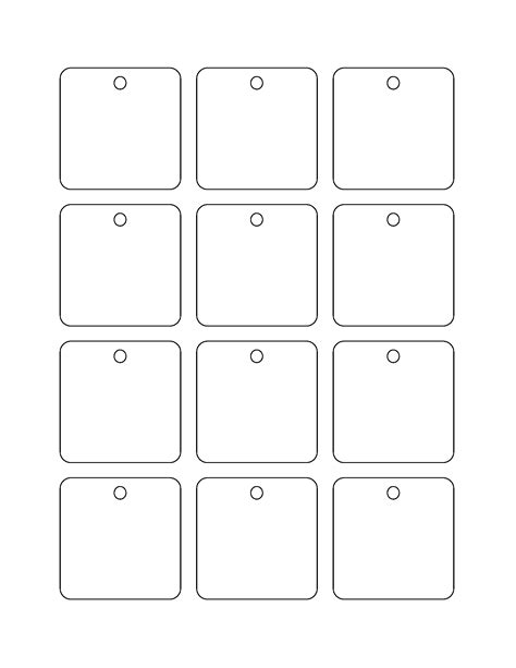 Printable hang tags templates