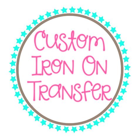 Printable Iron On Designs