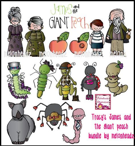 Printable James and the Giant Peach Characters