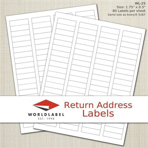 Printable Label Template