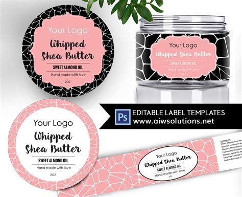 Printable Label Templates for Products