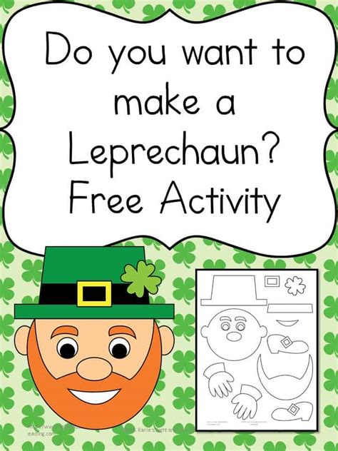 Printable Leprechaun Activities for Kids