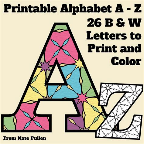 Printable Letter Ideas Gallery 1