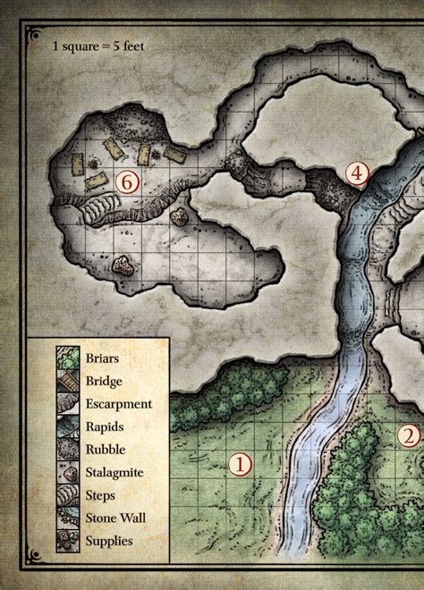 Printable Lost Mines of Phandelver Maps