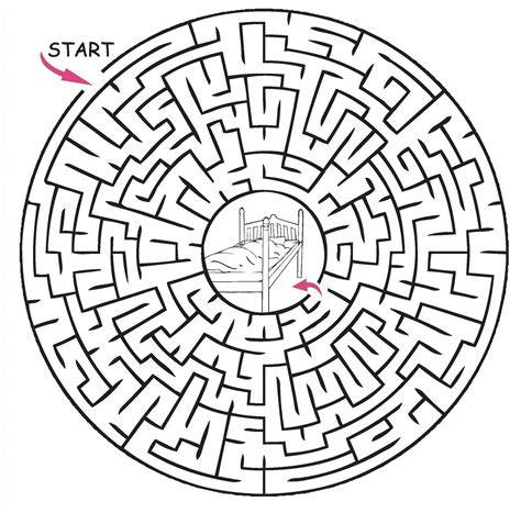 Printable Maze Image 1