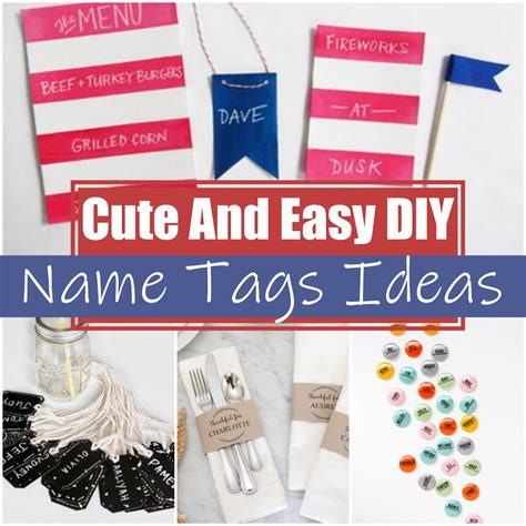 Printable Name Tags Ideas