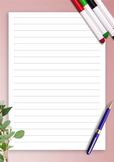 Printable Notebook Templates